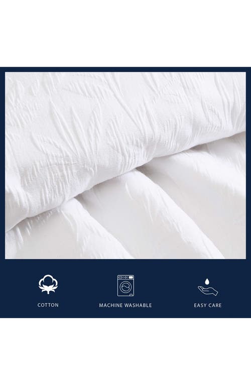 Nautica Seaside Floral King Duvet & Sham Set In White