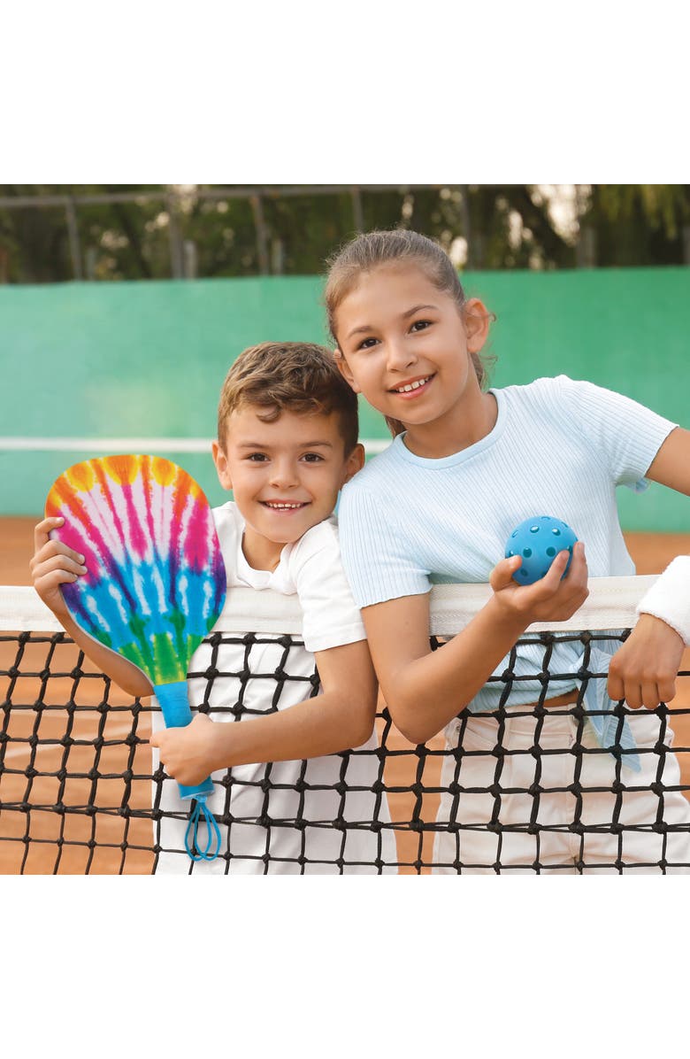 3C4G Tie Dye 2 Person Pickleball Set, Alternate, color, Multicolored