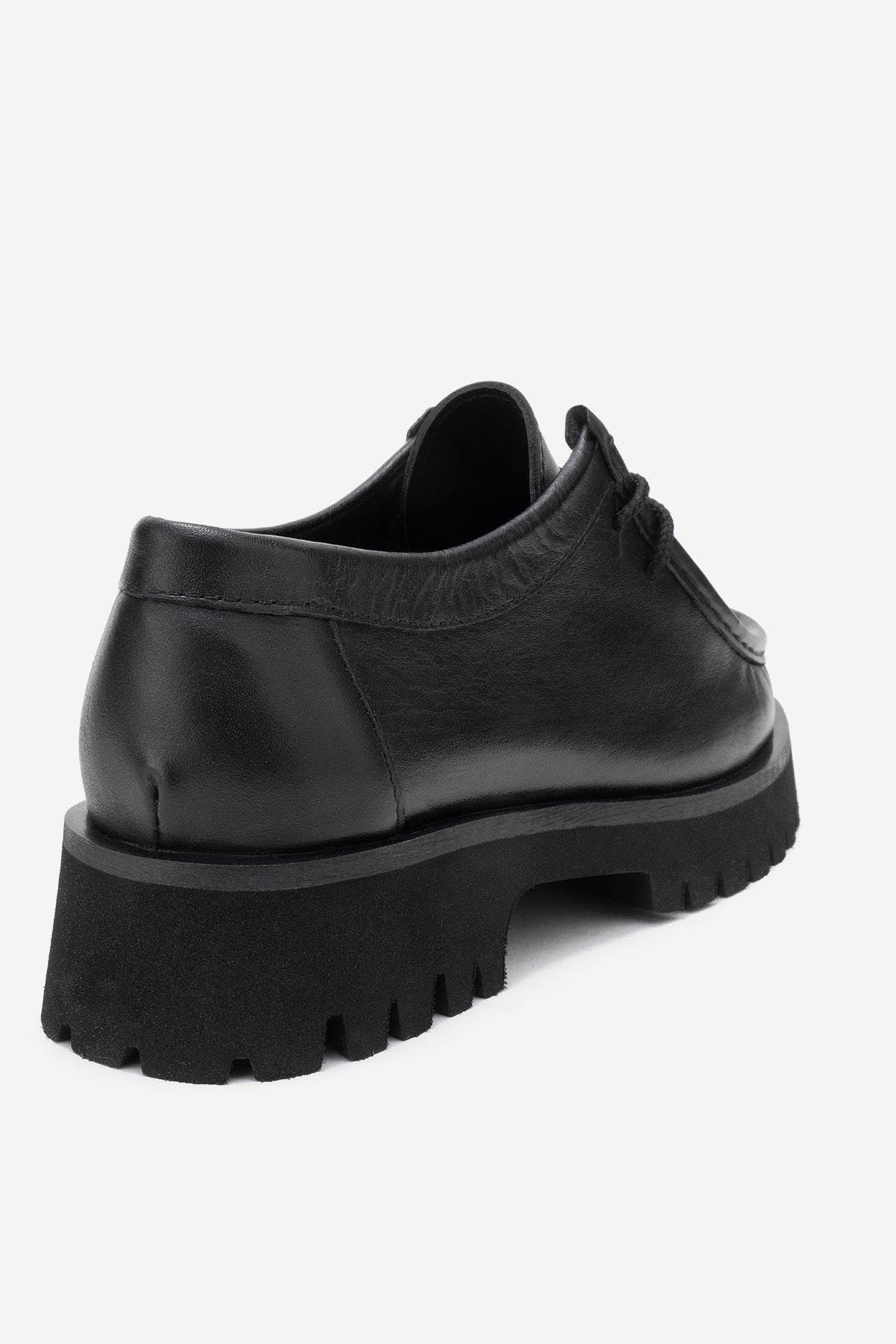 Forever & Always Shoes Talia Leather Lace Up Loafer, Alternate, color, 
