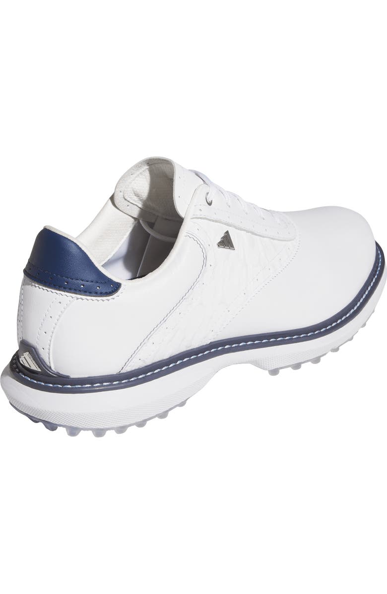 adidas MC70 Spikeless Golf Shoe, Alternate, color, White/ Collegiate Navy/ Silver