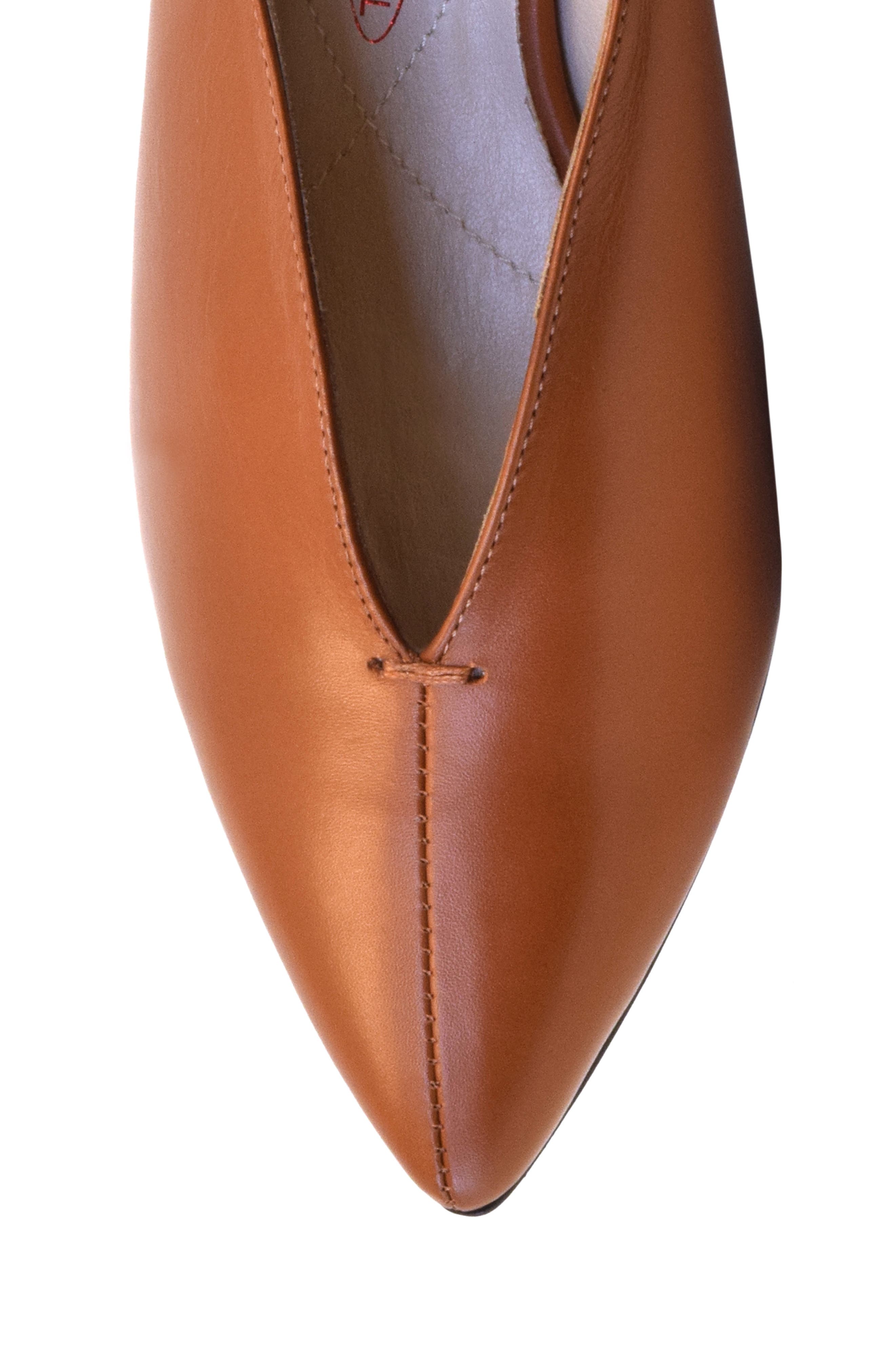 Pinerolo Slingback Pump, Alternate, color, CURRY LEATHER