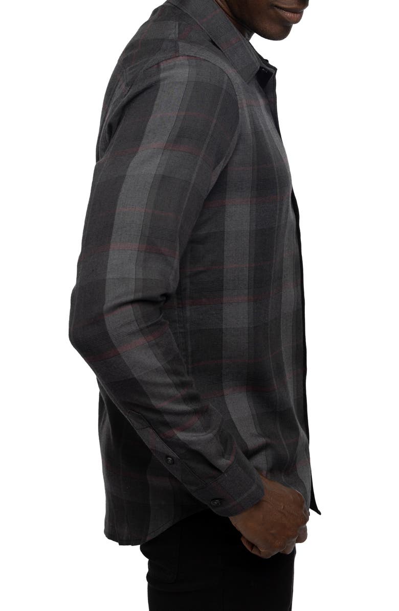 TravisMathew Prize Money Plaid Button-Up Shirt, Alternate, color,