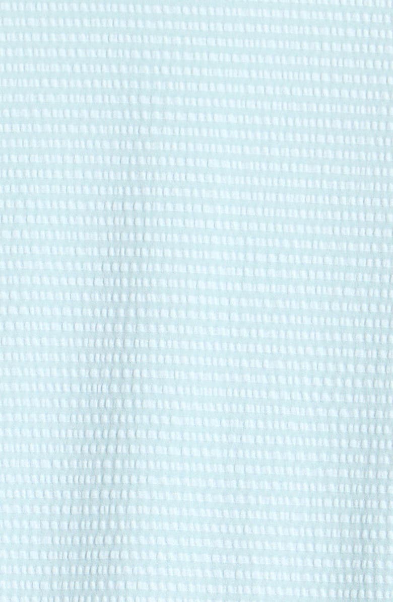 Pehr Kids' Long Sleeve One-Piece Rashguard Swimsuit, Alternate, color, Seersucker Lake