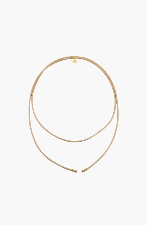 Wrap Cords Necklace