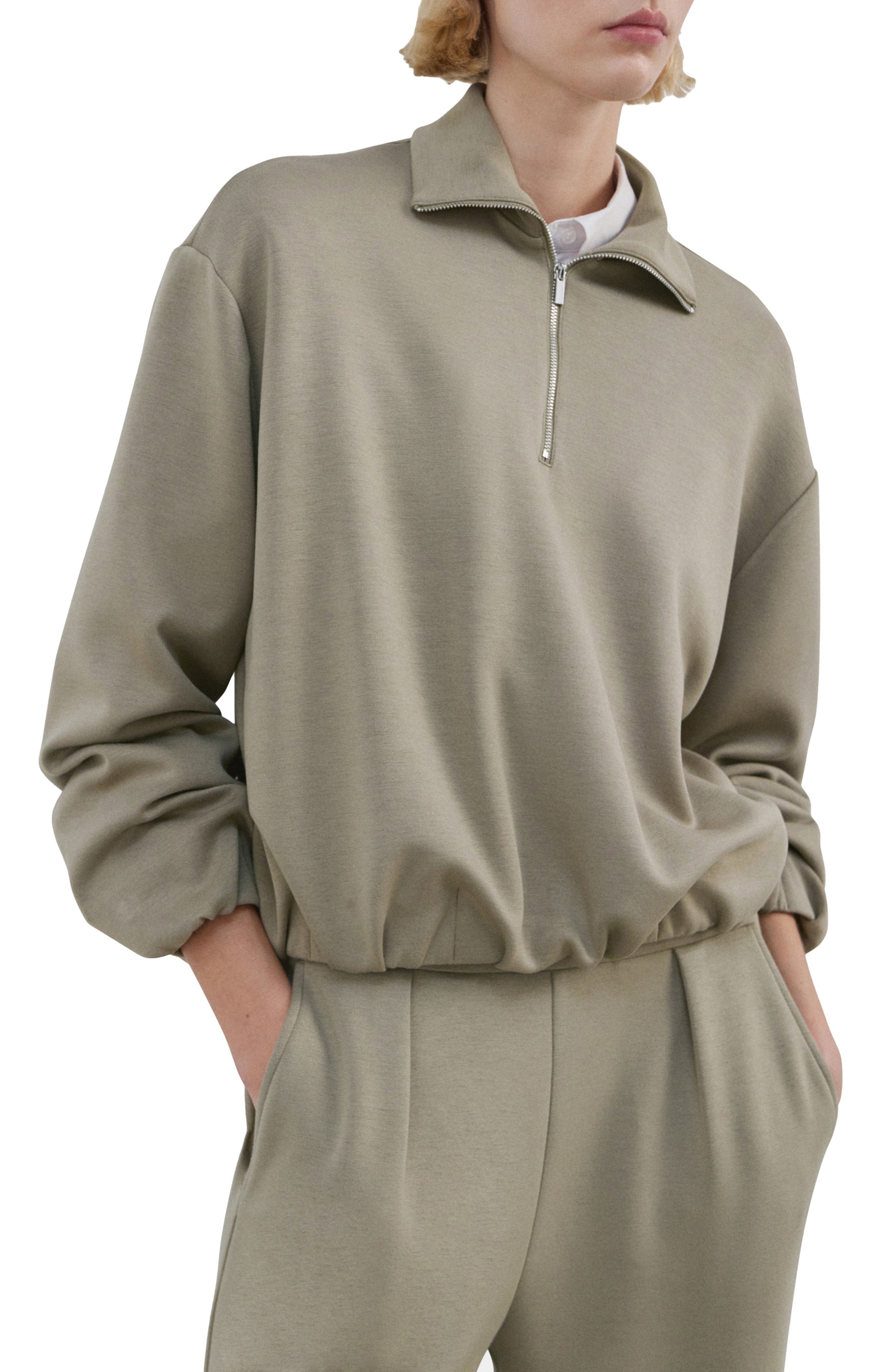 High Neck Balloon Sweatshirt - image 3