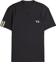 adidas 3-Stripes FreeLift Quarter Zip T-Shirt