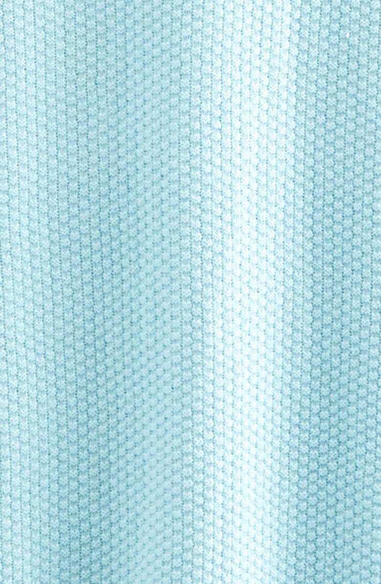 Nordstrom Kids' Tipped Cotton Polo Sweater, Alternate, color, Blue Aqua