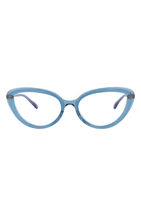 Novelty 53mm Cat Eye Optical Glasses