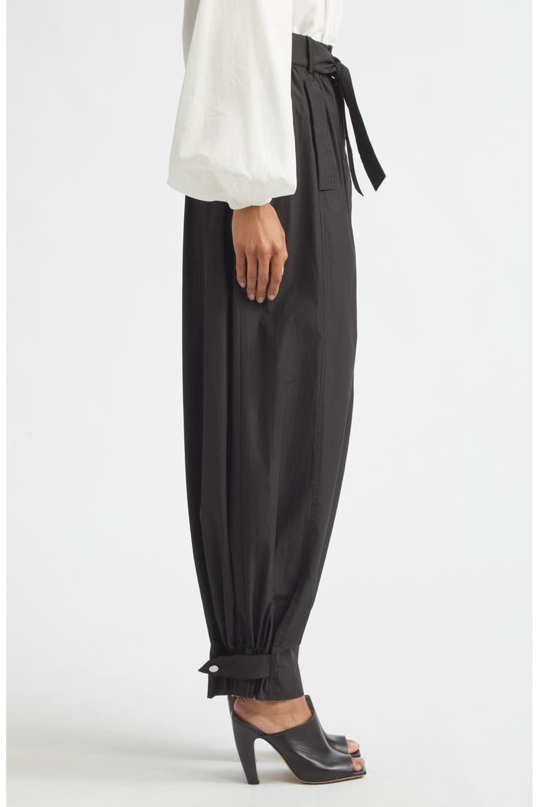 Tamsin Crop Cargo Pants, Alternate, color, BLACK