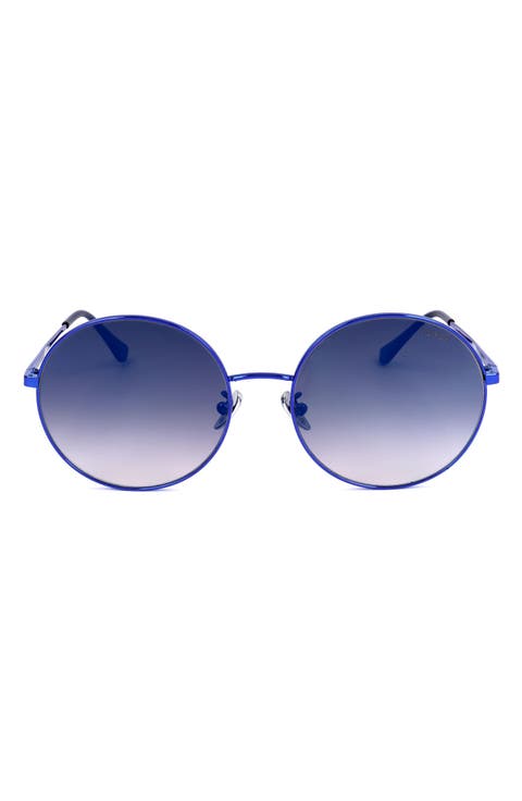 58mm Round Sunglasses