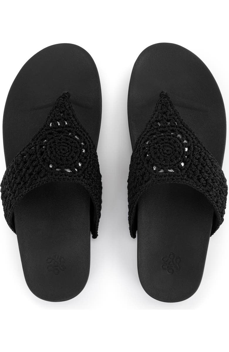The Sak Everly Sandal, Alternate, color, Black Medallion