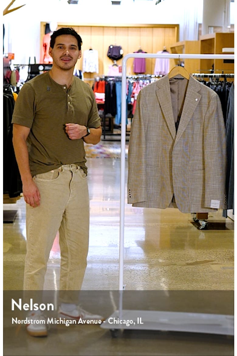 Morton Unconstructed Wool Blend Sport Coat video