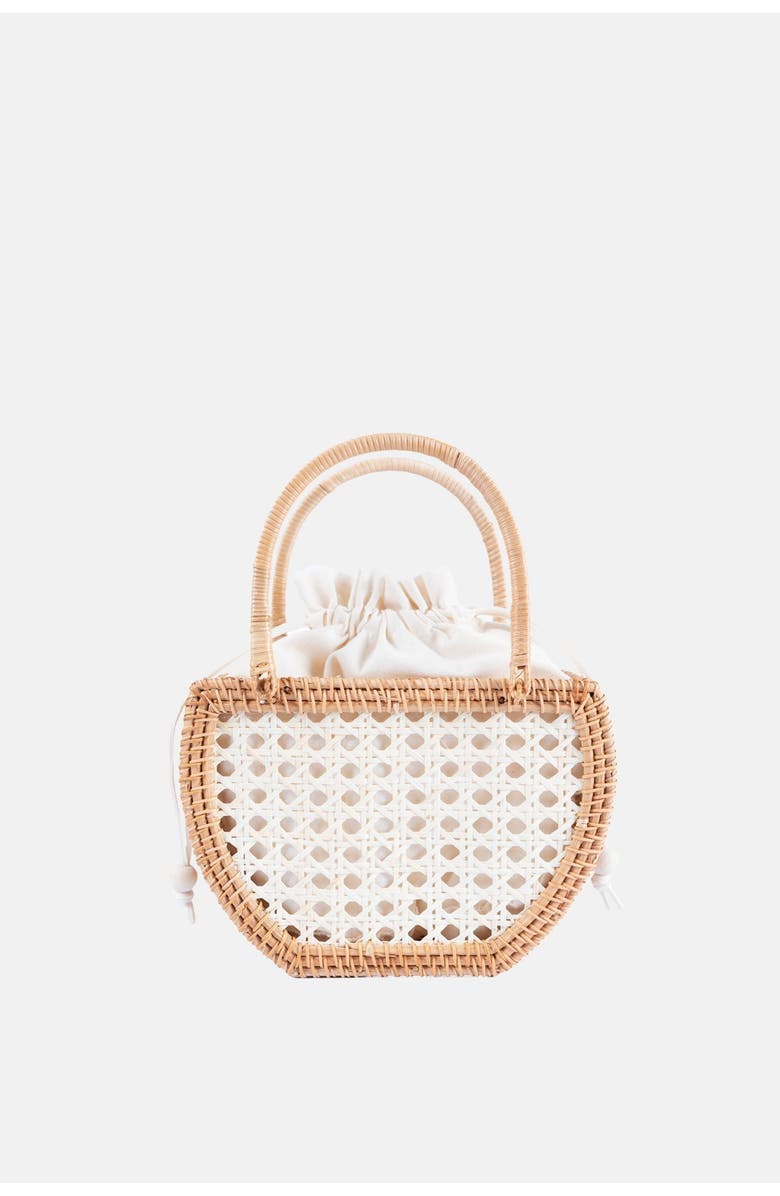 Jelavu Amelia Small Satchel Bag, Main, color, Natural