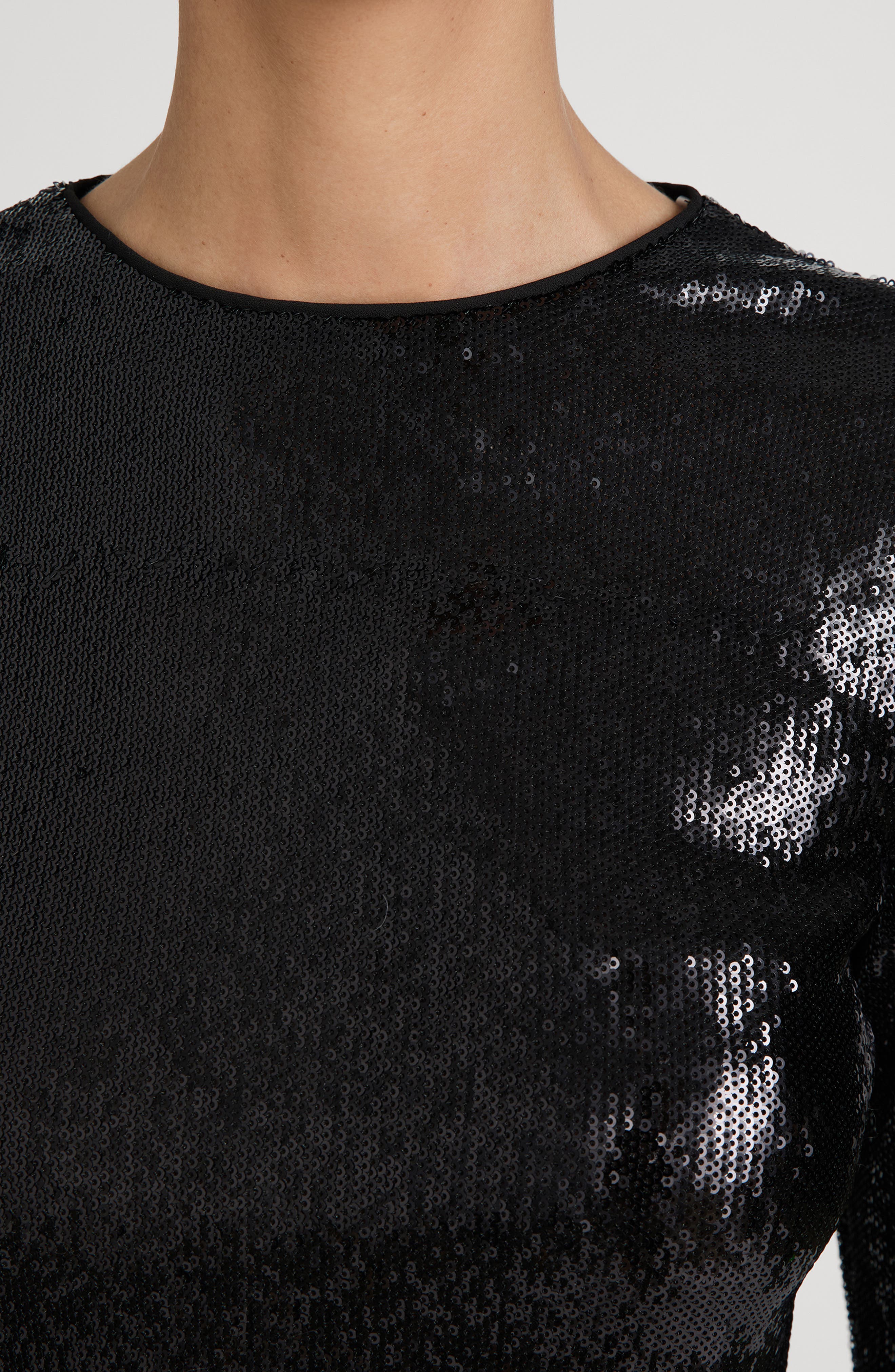 FRAME The Micro Sequined Top (Women) | Nordstrom