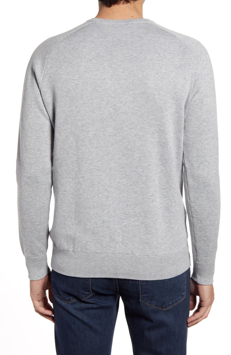 Peter Millar Crown Crafted Cotton Blend Crewneck Sweater, Alternate, color,