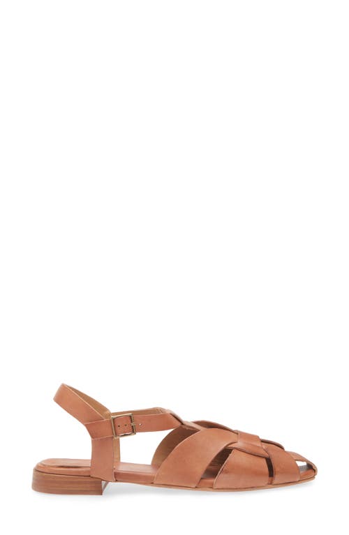 Jeffrey Campbell Reverie Fisherman Sandal In Tan