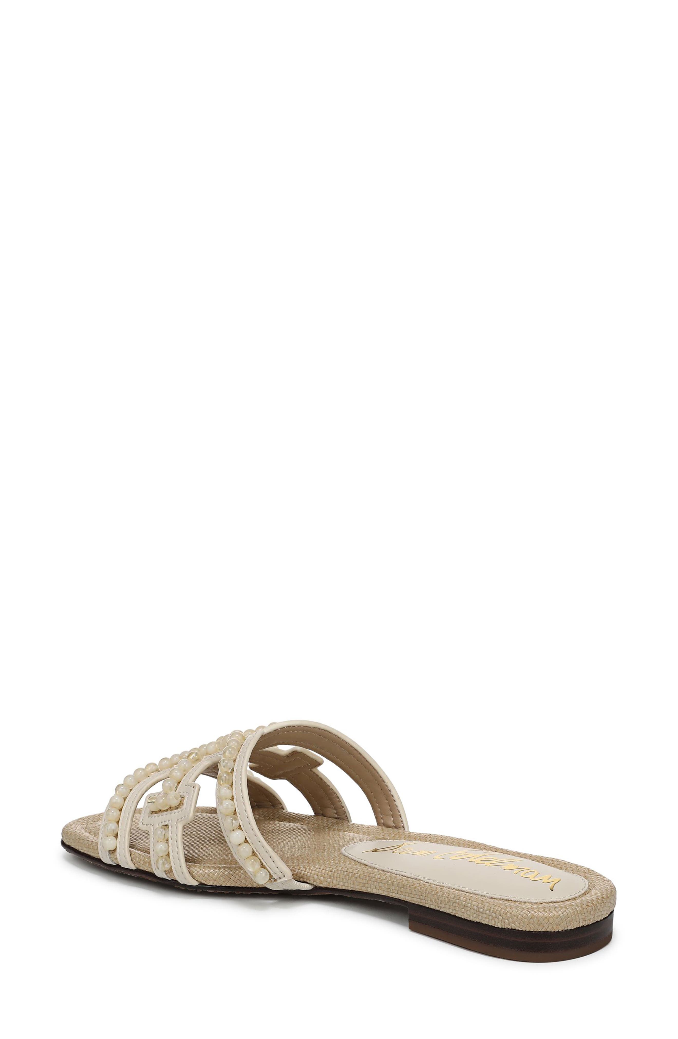 Sam Edelman Bay Tide Slide Sandal, Alternate, color, Light Almond/ Modern Ivory