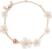 Kate Spade New York flower scatter bracelet