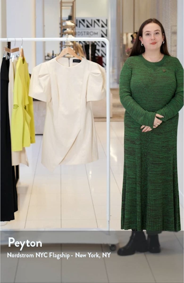 Togu Asymmetric Hem Minidress, sales video thumbnail