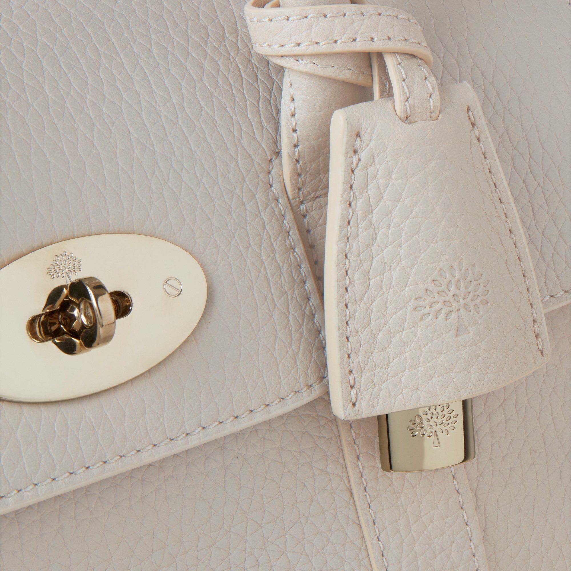 Mulberry Small Bayswater Satchel, Alternate, color, Chalk