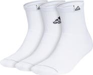 adidas 3-Pack AEROREADY 3.0 Cushioned Sport Quarter Socks