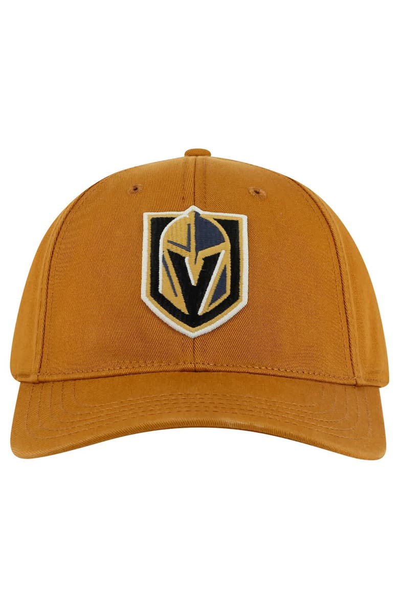 American Needle Men's American Needle Tan Vegas Golden Knights Hepcat Washed Twill Adjustable Hat, Main, color, Tan