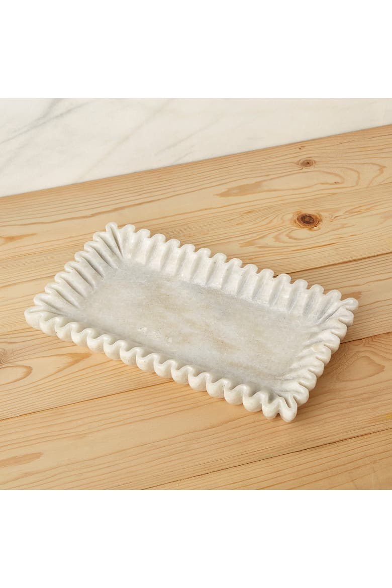Waterloo Platter, Alternate, color, White