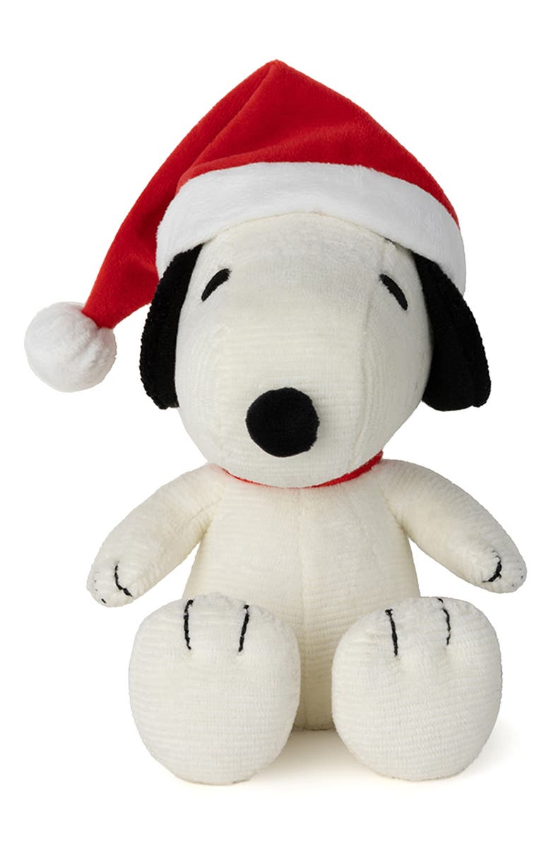 Bon Ton Toys x Peanuts<sup>®</sup> Snoopy Santa Stuffed Animal, Alternate, color, White