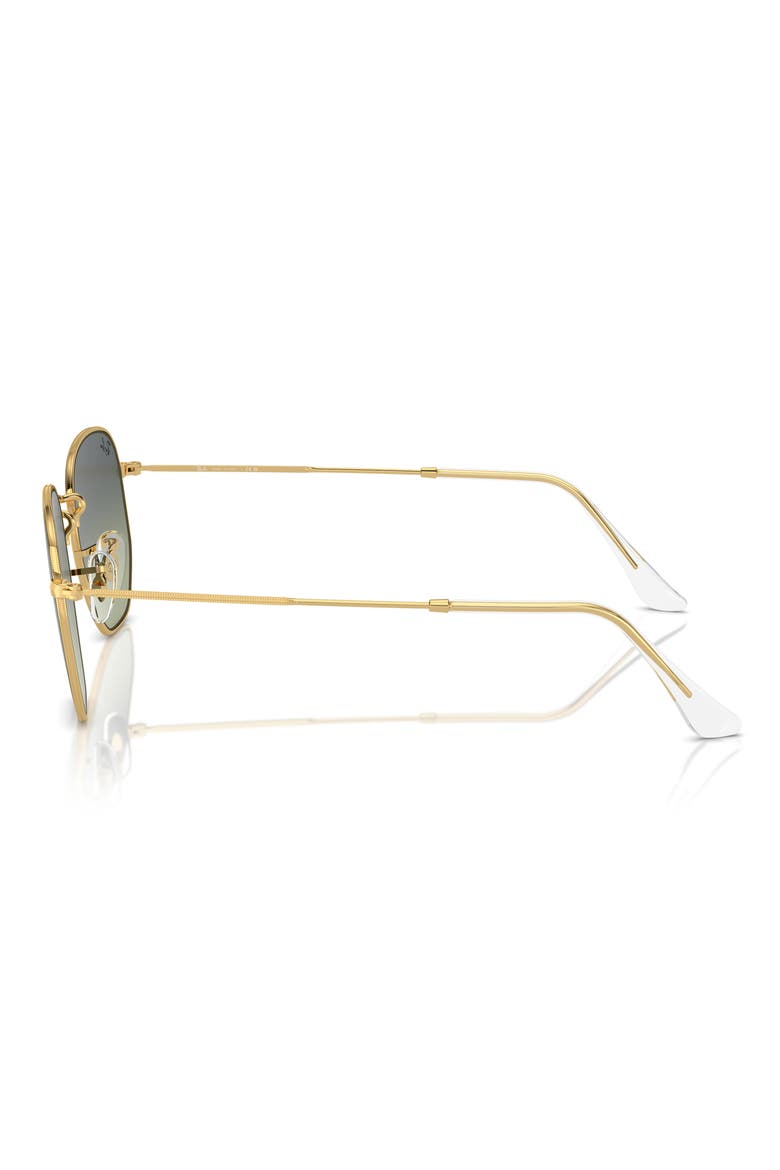 54mm Round Optical Glasses, Alternate, color, GOLD FLASH