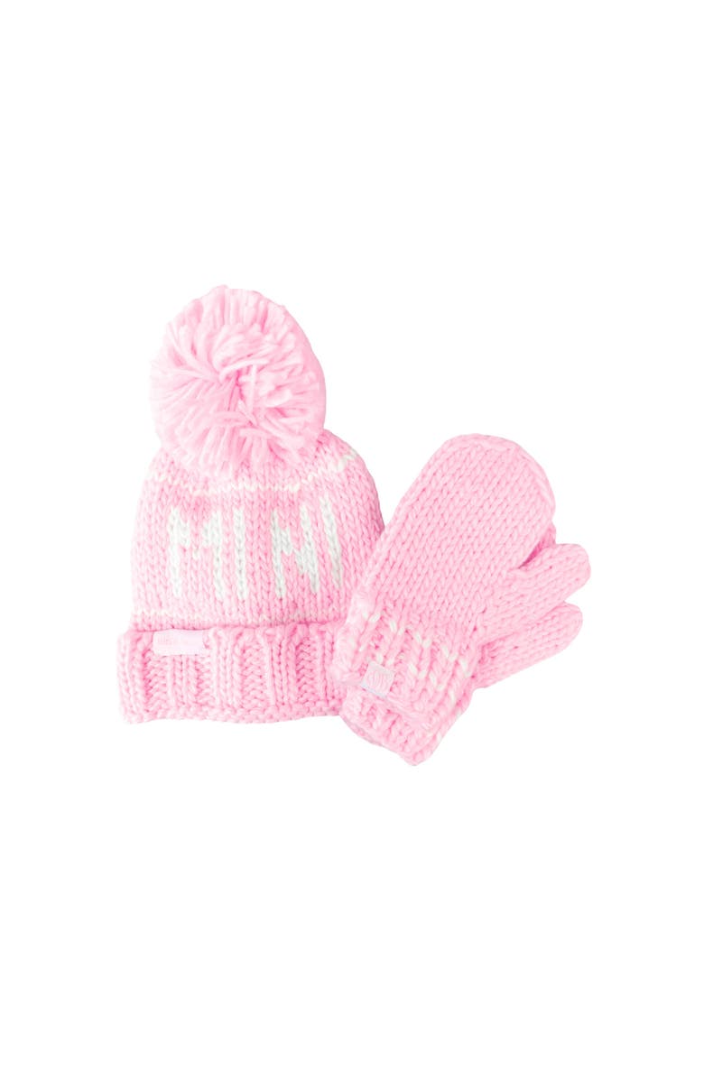 Bits & Bows Mini Bobble Hat, Alternate, color, Pink