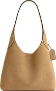 COACH Brooklyn 28 Suede Shoulder Bag