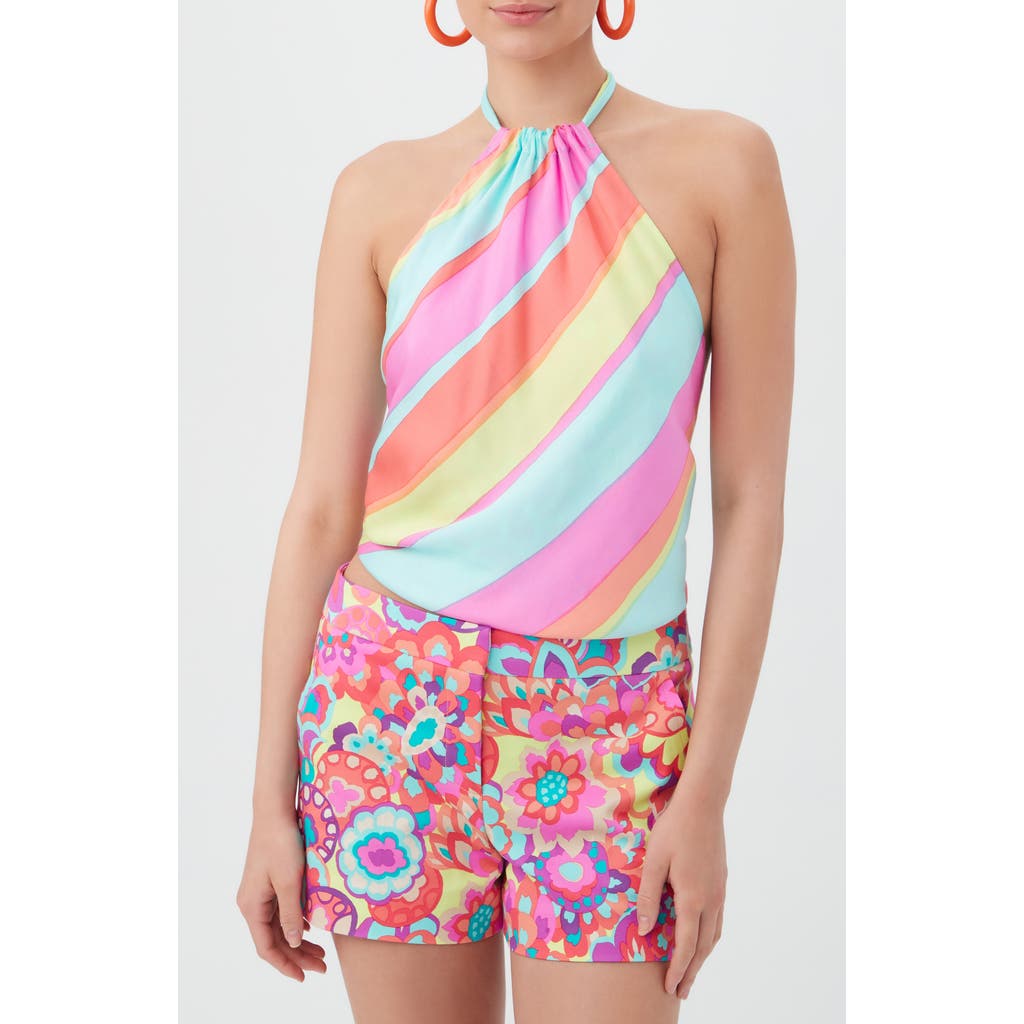 Trina Turk Tamika Silk-lined Top