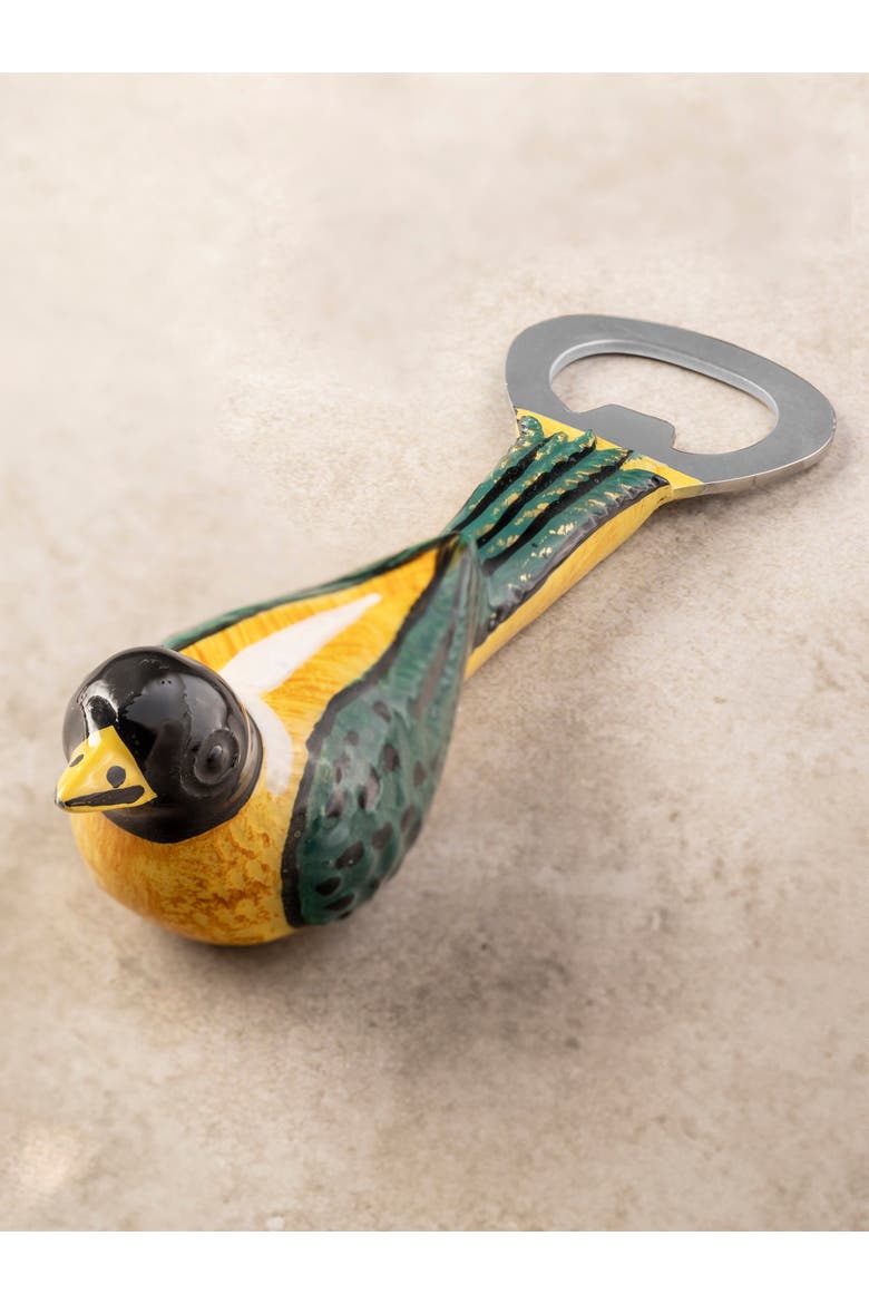 Magpie Bottle Opener, Main, color, Green