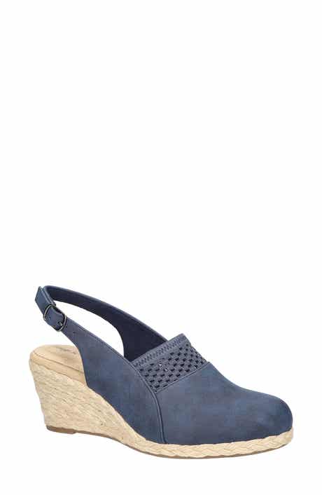Aloha Slingback Espadrille Wedge Pump