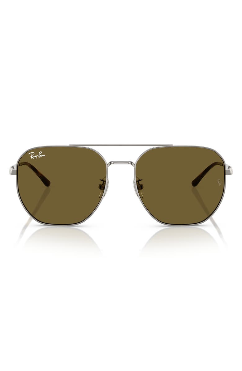 Ray-Ban 59mm Irregular Sunglasses, Main, color,