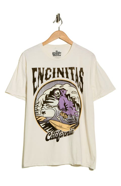 Encinitas Surfer Graphic T-Shirt