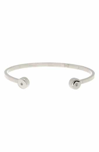 Monica Vinader Linear Solo Diamond Cuff Bracelet - 0.02 ctw