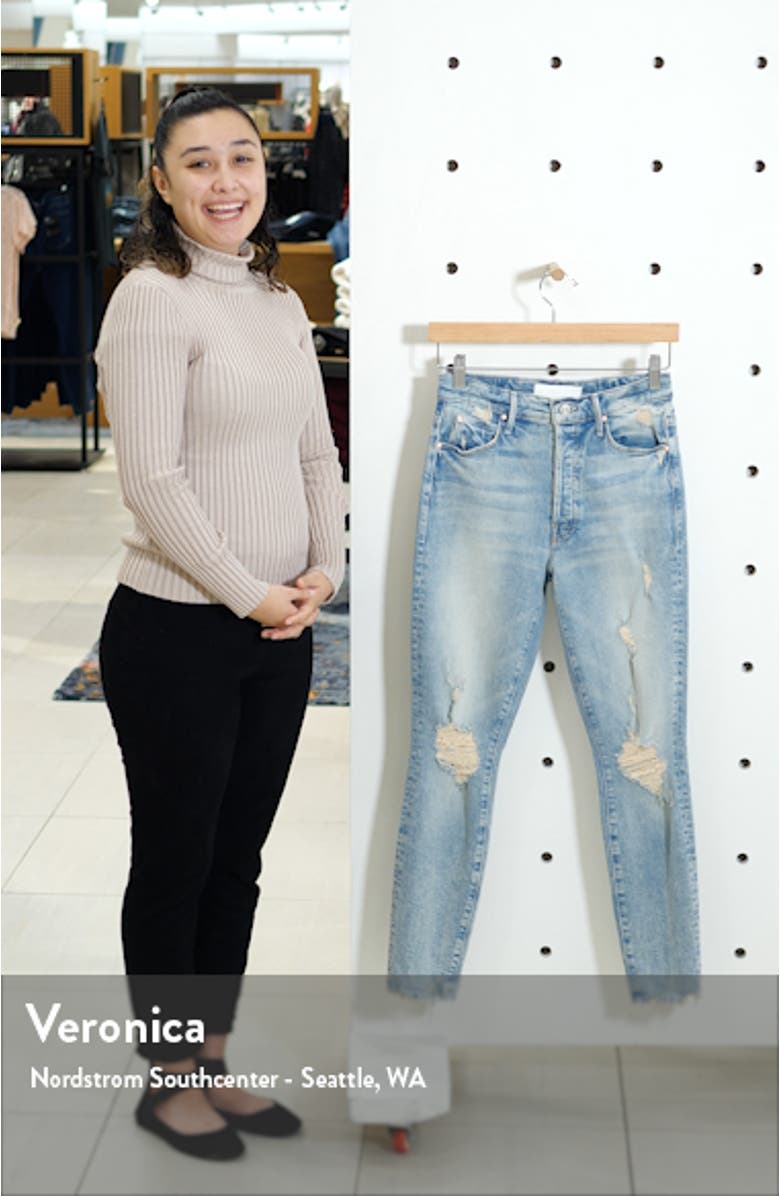 MIRANDA + MOTHER Easy Does It High Waist Crop Skinny Jeans, sales video thumbnail