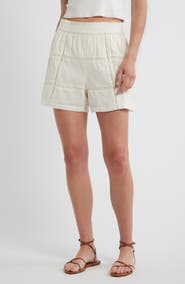 Marine Layer Marella Embroidered Shorts