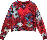 Desigual Floral Print Sweatshirt