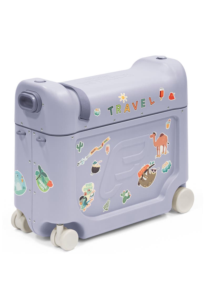 JetKids BedBox® Ride-On Carry-On Suitcase, Alternate, color, BLUE