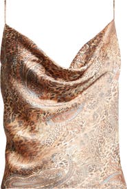 L'AGENCE Calista Cowl Neck Cami