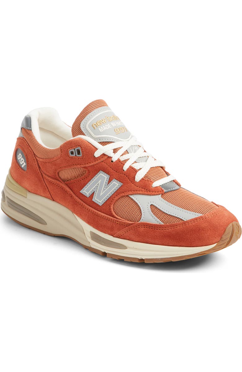 New Balance Gender Inclusive Made in UK 991 v2 Sneaker, Main, color, Potters Clay/ Raw Sienna