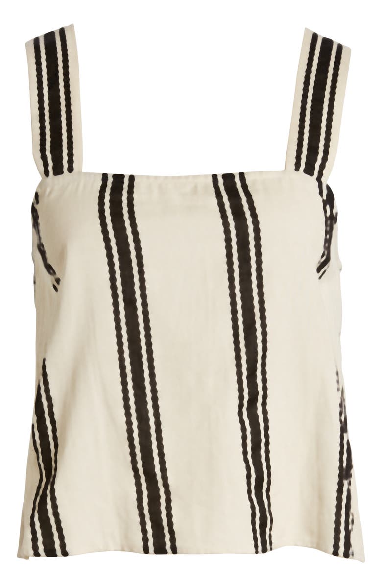 Noisy may Kelsie Cotton & Linen Tank, Alternate, color,