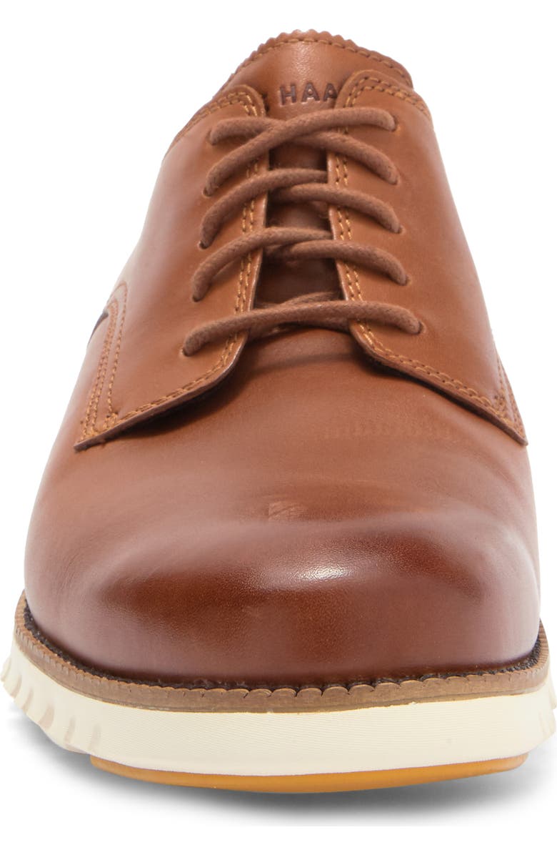 Cole Haan ZeroGrand Plain Toe Oxford, Alternate, color, British Tan Ivory