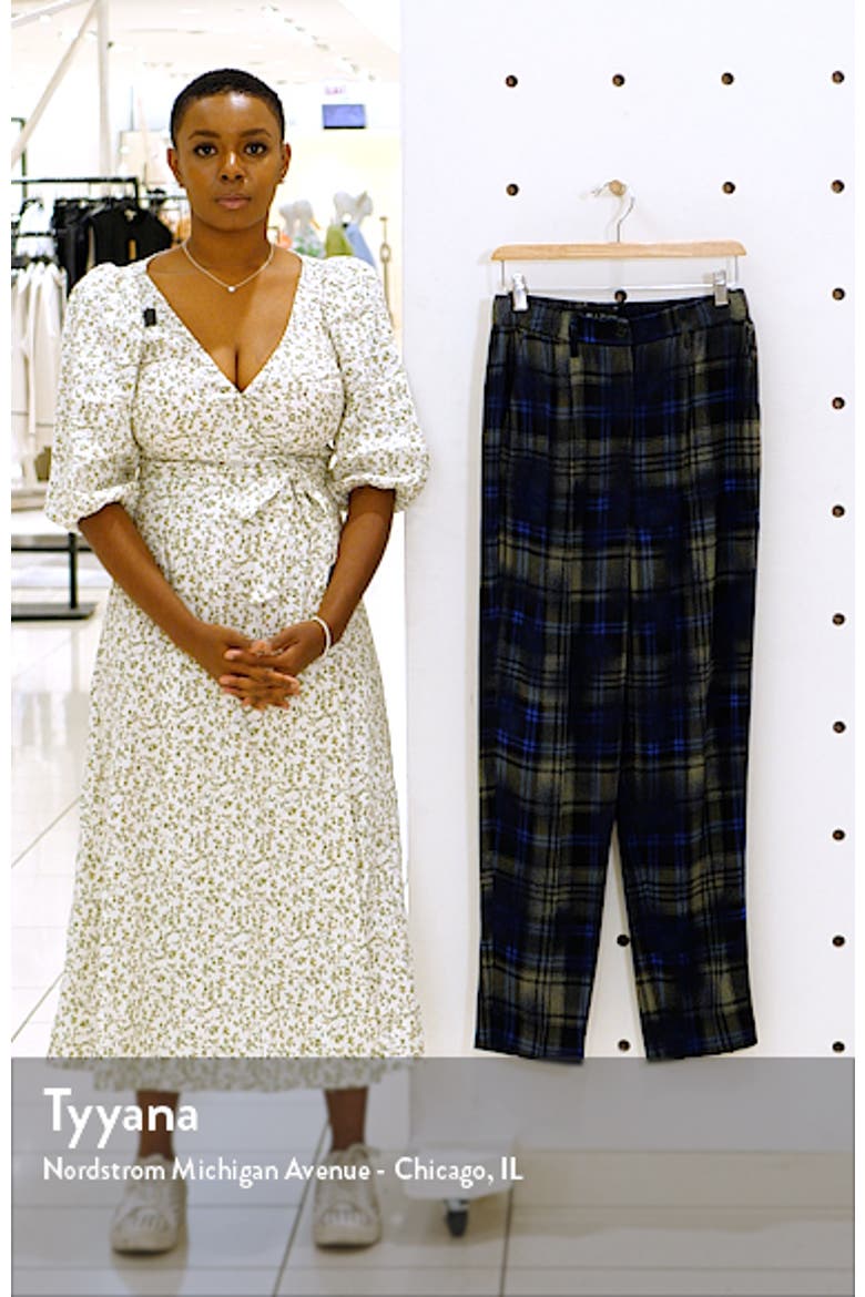 Elastic Back Print Pants (Nordstrom Exclusive) video