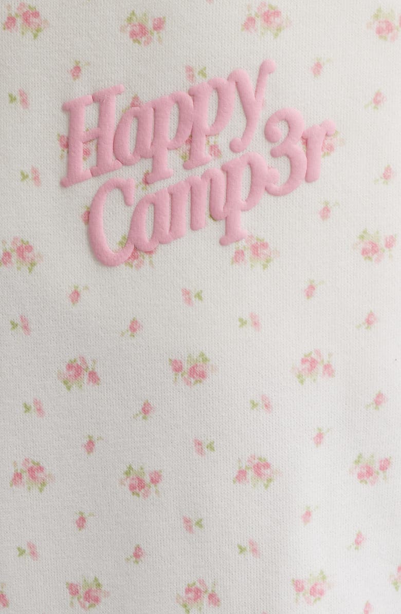 HAPPY CAMP3R Garden Confetti Core Joggers, Alternate, color, Frost White