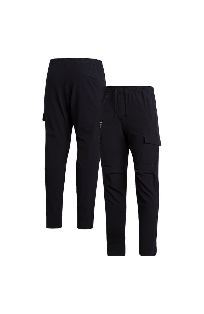 adidas Men's adidas Black Austin FC Travel Pants, Main, color, 
