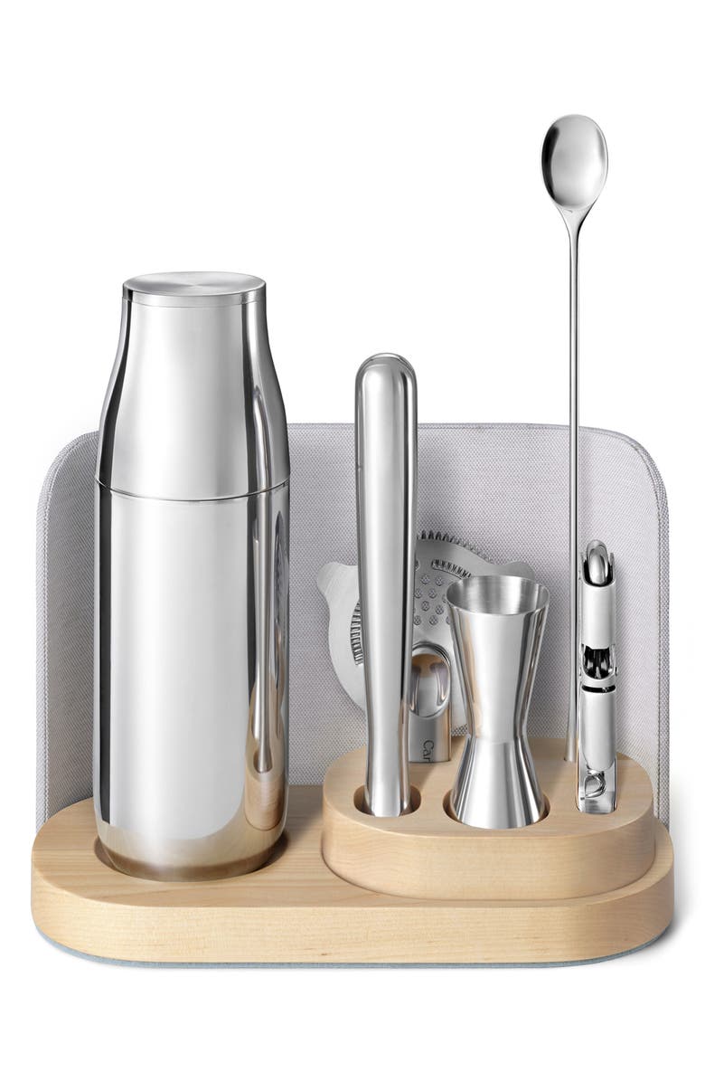 CARAWAY Set of 6 Bar Tools, Main, color, Gray