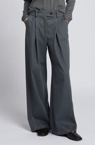 MM by Max Mara Sarta Pleated Wide Leg Pants